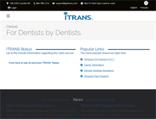 Tablet Screenshot of goitrans.com